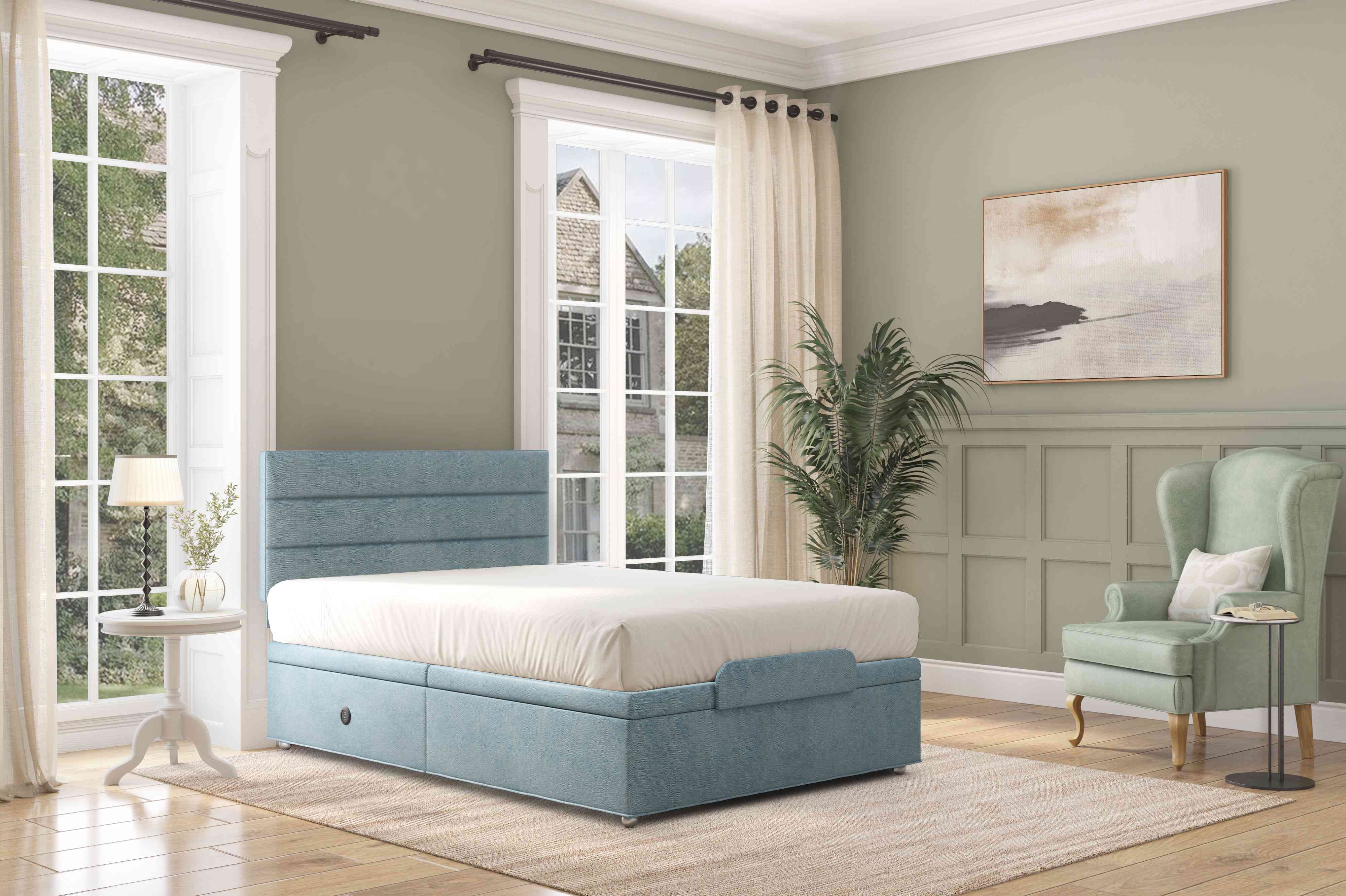 Motion divan bed