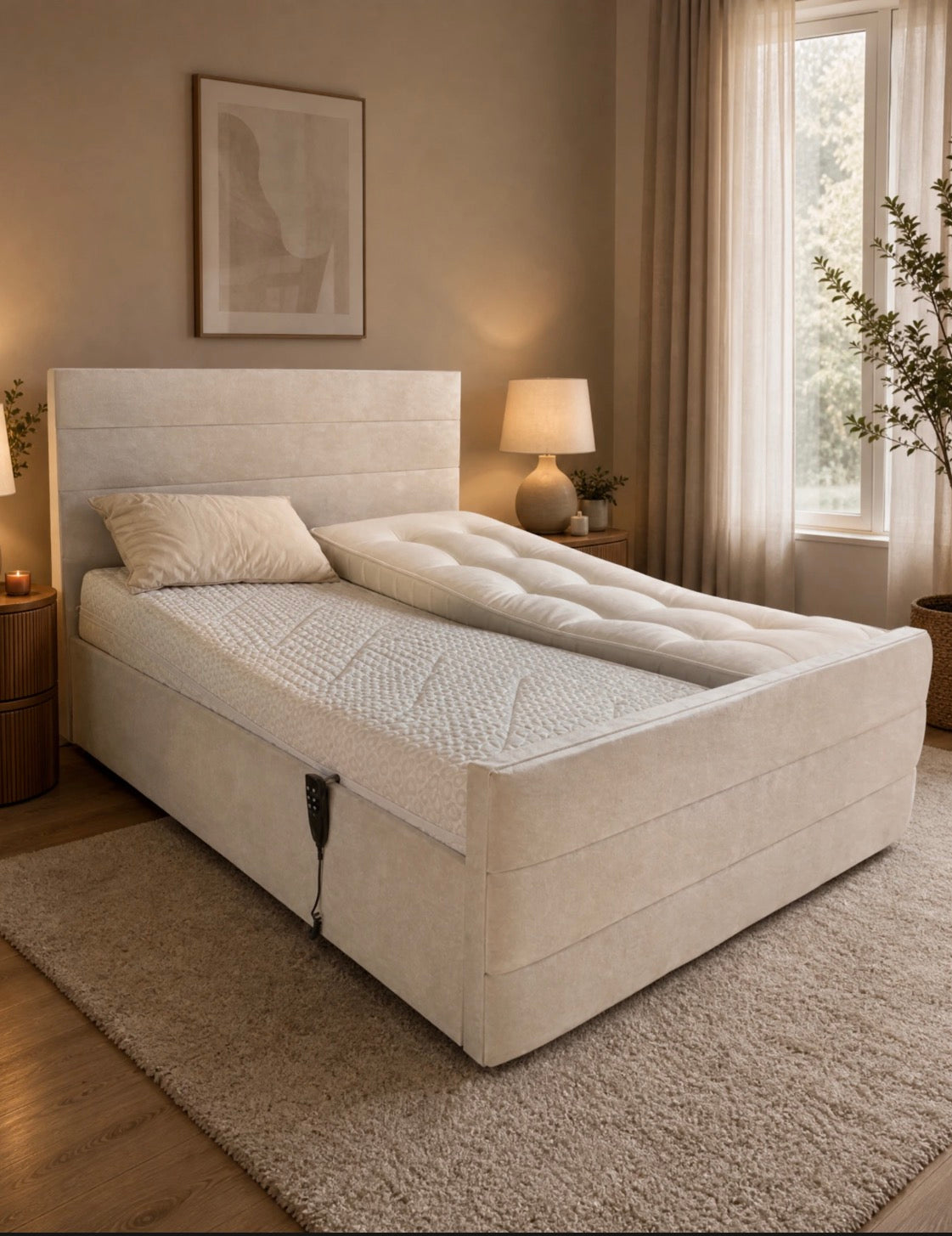 Orpington Bedframe 5’0 Aston Linen Quick Ship