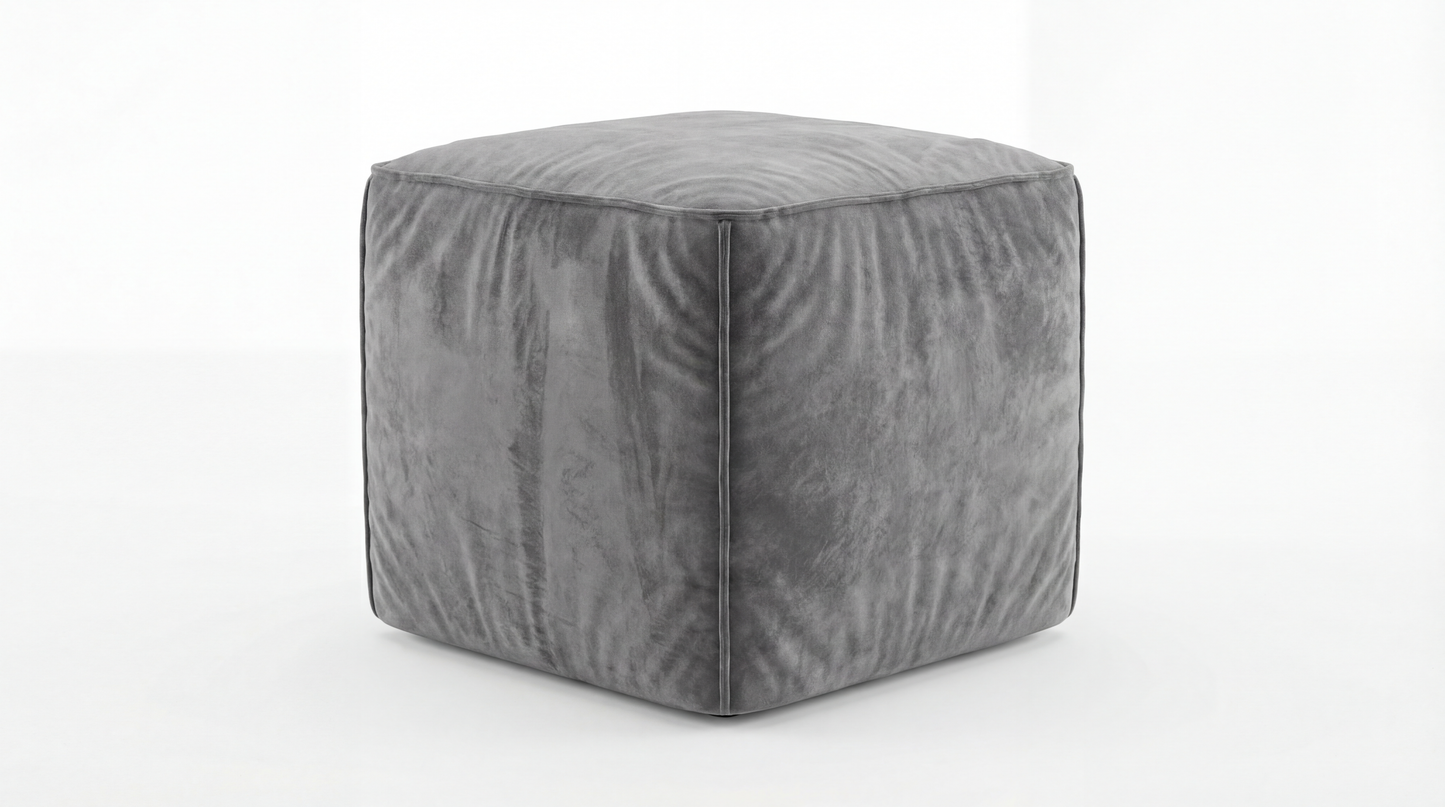 Harington upholstered dressing stool by The Sleep Co