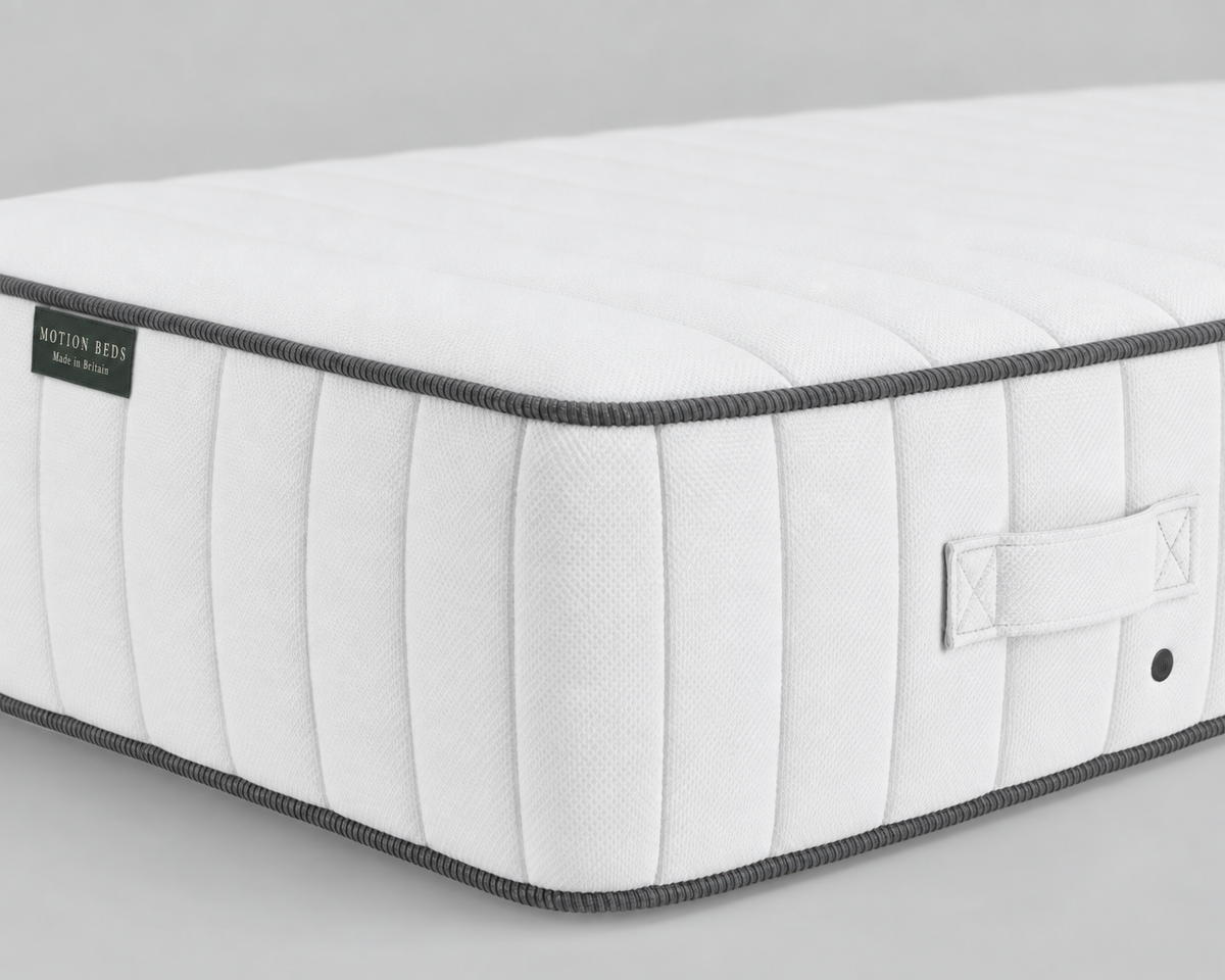 Motion Beds Latex Mattress label detail